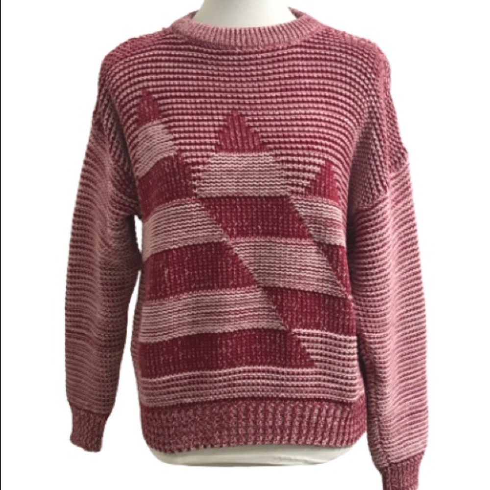 Vintage Sperry Top-Sider Sailboat 109% Cotton Knit Crew Neck Sweater M